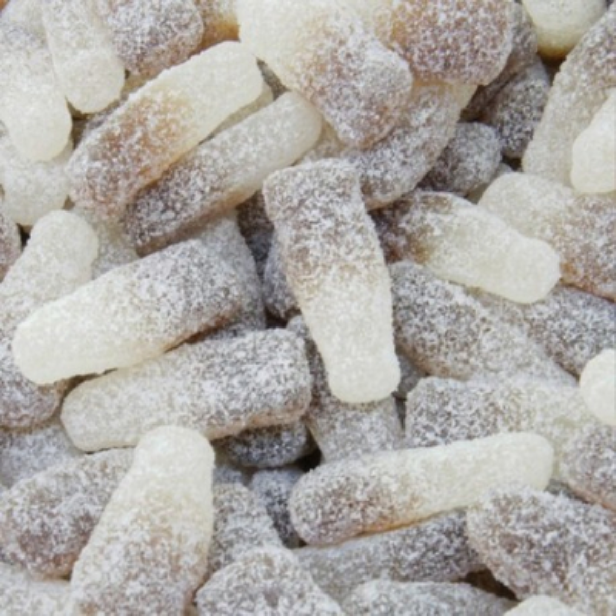Bouteilles cola acides (par 100g)