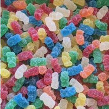 photo Mini oursons acidulés (par 100g)